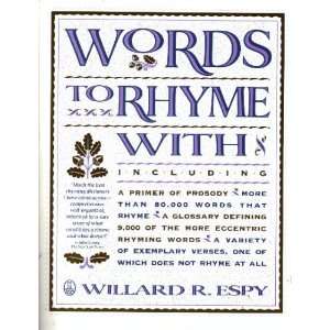  Words to Rhyme With For Poets and Song Writers 