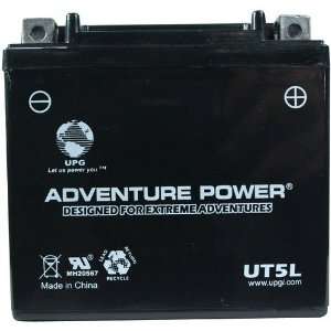   UPG 42009 UT5L, SEALED AGM POWER SPORTS BATTERY   42009: Electronics