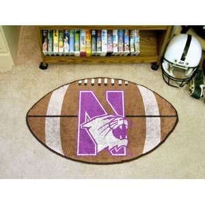Northwestern University   Football Mat 