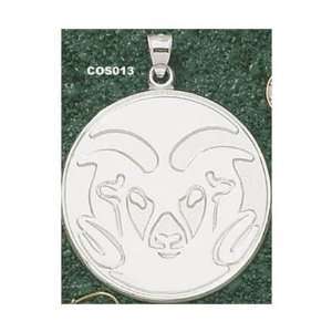  Colorado State Rams Sterling Silver Graphic Ram Giant 