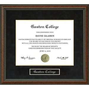  Gaston College Diploma Frame
