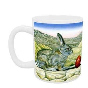 Jan Millers Cotton Tail, 1996 (acrylic on panel) by Ditz   Mug 