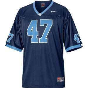 Carolina Tar Heels Football Jersey: Nike Navy #47 Replica Football 