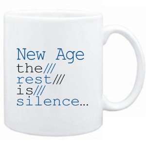   Mug White  New Age the rest is silence  Music
