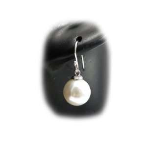  Earrings silver Perla white. Jewelry