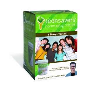 TeenSavers TSK 0500 Home Drug Test Kit with Parental Support Guide for 