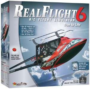   Planes GPMZ4462   RealFlight 6 Mode 2 w/Helicopter Mega Pack  