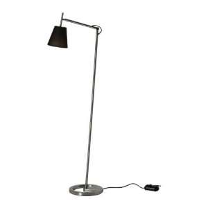  Ikea NYFORS Floor/Reading Lamp, Nickel Plated Everything 