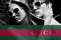 GUCCI GG 1639 S OUYC S1 SUNGLASSES DARK BROWN LEATHER  