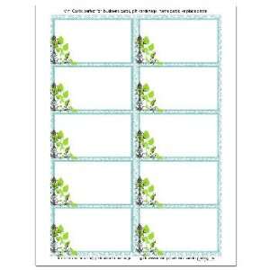  New GARDEN MONTAGE BUSINESS CARDS Case Pack 1   397187 