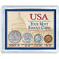 American Coin Treasures Four Most Famous American Coins Collection 