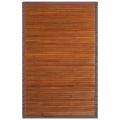   bamboo rug with brown border 4 x 6 compare $ 90 00 sale $ 60 61 save