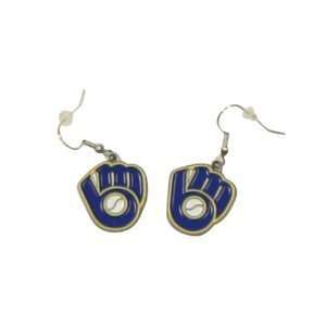  Milwaukee Brewers Dangle Earrings Set