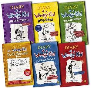 Diary of a Wimpy Kid Collection 6 Books Set RRP£ 45.94  