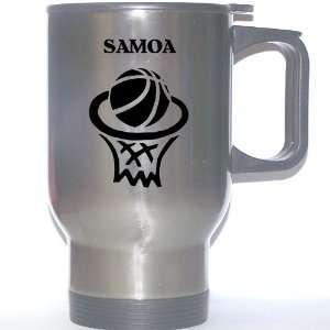    Samoan Basketball Stainless Steel Mug   Samoa: Everything Else