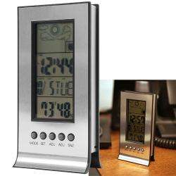 Digital Weather Station with Alarm Clock and Thermometer  Overstock 