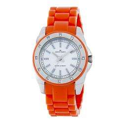 Anne Klein Orange Resin With Crystal Accents Watch  Overstock