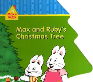 NEW Max and Rubys Christmas Tree   Board Book Story  