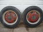   F600 Truck Factory Tubeless Wheels Tires 1953 1954 1955 22.5 6 lug