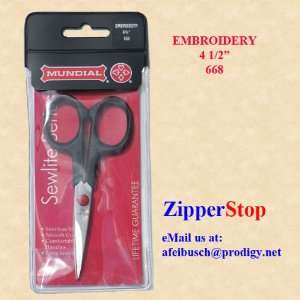   Embroidery Scissors ~ Mundial Red Dot Brand