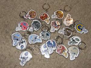 Vintage NFL Key Chains Pick Your Team  
