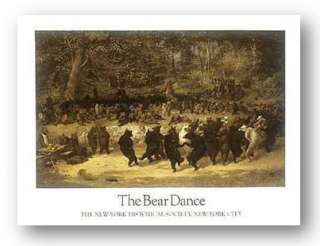 The Bear Dance by William Holbrook Beard DANCING  