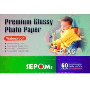   235g/m2 Photo Paper, 60 Sheets, Sepoms Brand