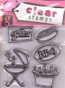 Studio G Clear Stamps Series 14 BBQ  