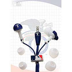 Nemo Digital MLF10114TX MLB Texas Rangers Batting Helmet Headphones 