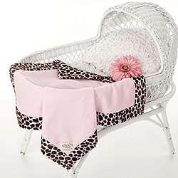 Pink Leopard Luxury Baby Blanket  Overstock