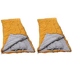 Kolumb 30 degree Yellow Rectangular Sleeping Bag  