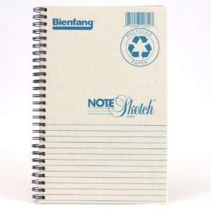   Inch Notesketch Pad with Horizontal Lines Arts, Crafts & Sewing