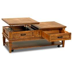 Concord Oak Lift Top Cocktail Table  Overstock