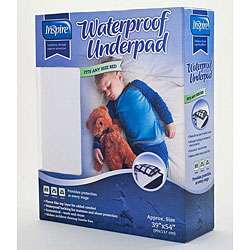 Inspire Reusable Waterproof Childrens 39x54 inch Bed Pad  Overstock 