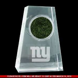  New York Giants Tapered Crystal w/ Giants Logo: Sports 