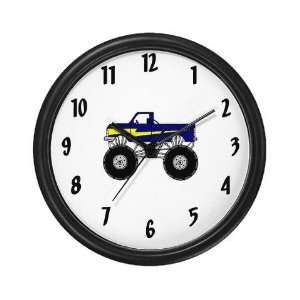  Monster Truck Racing Wall Clock by CafePress: Home 