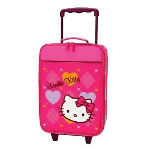 Hello Kitty Rolling Suitcase Argyle Design Toys & Games