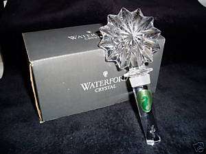 NEW Waterford Lead Crystal Star Bottle Stopper  