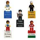 personalised happy birthday lego minifig gift or cake topper free