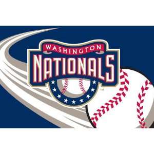 Washington Nationals Tufted Floor Rug   MLB Baseball Fan Shop Sports 