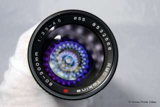 Used Nikon fit Tokina RMC II zoom 80 200mm f3.5 4.5 Ai S lens