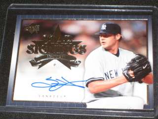 SEAN HENN YANKEES AUTOGRAPHED SIGNED CERTIFIED CARD  