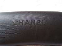 Auth. Chanel Silver CC Rimless Eyeglass Frames & Case  