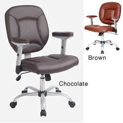 Brown Ergonomic Managers Office Chair  Overstock