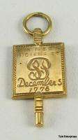 PHI BETA KAPPA   fraternity 1925 Indiana 10k GOLD KEY  