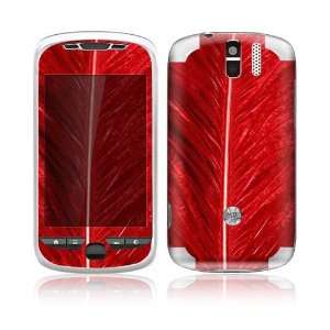  HTC myTouch 3G Slide Decal Skin Sticker   Red Feather 