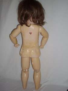   28 doll original tagged compo body French Paris Jumeau child  