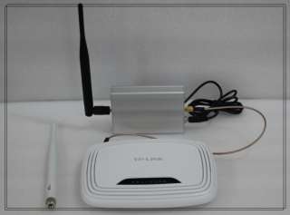 3W 802.11b/g/n WiFi Wireless LAN Signal Booster Amplifier W Antenna 