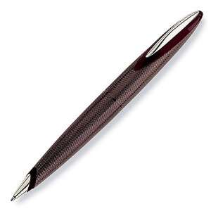   Merlot Ball Point Pen with 18 Karat White Gold Plated Appointments