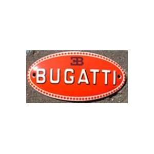 Bugatti small stove enamelled badge 10x5:  Home & Kitchen